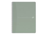 Oxford My Rec'Up - Cahier A5 - 180 pages - petits carreaux (5x5 mm) - disponible dans différentes couleurs