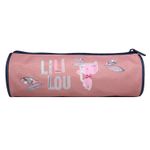 Trousse ronde Lililou - 1 compartiment - rose - Bagtrotter
