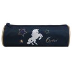 Trousse ronde Cybel - 1 compartiment - bleu marine - Bagtrotter