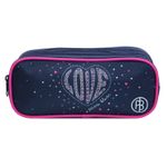 Trousse rectangulaire Poivre Blanc - 2 compartiments - bleu - Bagtrotter