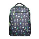 Sac à dos Minecraft - 2 compartiments - noir - Bagtrotter