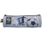 Trousse ronde Ligue 1 - 1 compartiment - gris - Bagtrotter