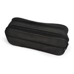 Trousse 2 compartiments - noir - Brepols