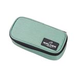 Trousse plumier Walker Pure Eco - 1 compartiment - vert pistache