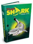 Agenda Shark vert - 1 jour par page - 12,5 x 17,5 cm - Bouchut