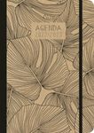 Agenda broché Natural Kraft noir - 1 jour par page - 12,5 x 17,5 cm - Bouchut