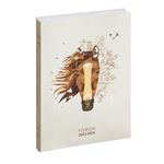 Agenda Safari - 1 jour par page - 12,5 x 17,5 cm - cheval - Exacompta