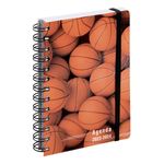 Agenda Sports - 1 jour par page - 12 x 17 cm - disponible dans différentes couleurs - Exacompta