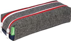 Trousse Tann's Sam - 2 compartiments - gris