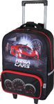 Sac à dos à roulettes Megacars - 1 compartiment - noir - Oberthur