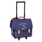 Cartable à roulettes Cherry 38 cm - 2 compartiments - Viquel