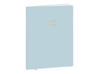 Quo Vadis - Livre d'or - 21 x 27 cm - bleu glacé