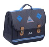 Cartable marternelle Poids Plume Confettis - 35 cm - 2 compartiments - noir - Kid'Abord