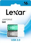 Lexar JumpDrive S60 - pack 2 clés USB 16 GO - USB 2.0