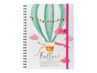 Legami - Carnet notebook 3-en-1 - A4 maxi - ballon à air