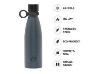 Legami Hot & Cold - Gourde bouteille thermique - noir - 500 ml