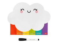 Legami - Tableau blanc magnétique - 28 x 35 cm - rainbow