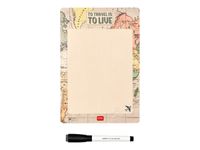Legami - Tableau blanc magnétique - 28 x 35 cm - travel