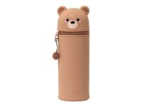 Legami Kawaï Teddy Bear - Trousse Pot à crayons 2-en-1 - silicone