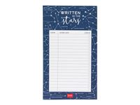 Legami - Bloc-notes 11 x 19 cm - 70 feuilles - étoiles