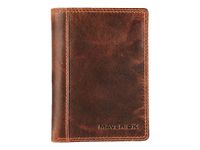 Maverick The Original - Portefeuille RFID avec poche pour la monnaie - cuir (9x12 cm)