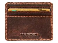 Maverick The Original - Portefeuille Magic RFID avec porte-cartes - cuir