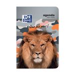 Agenda Funny Pets - 1 jour par page - 12 x 18 cm - lion - Hamelin