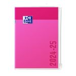 Agenda personnalisable Oxford Creation Zip - 1 jour par page - 12 x 18 cm - fond rose - Hamelin