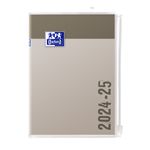 Agenda personnalisable Oxford Creation Zip - 1 jour par page - 12 x 18 cm - fond gris - Hamelin