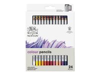 Winsor & Newton Studio Collection - pack de 24 crayons de couleur - coloris assortis