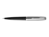 Parker 51 - Stylo à bille - résine noir et finition chromé
