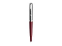 Parker 51 - Stylo à bille - résine bordeaux et finition chromé