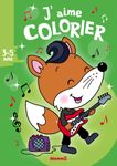 J'aime colorier (3-5 ans) - Renard rocker