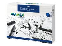 Faber-Castell Manga Starter Set - Kit d'apprentissage pour technique manga