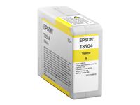 Epson T8504 - jaune - cartouche d'encre originale
