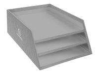 Exacompta Teksto - Corbeille à courrier en carton A4+ - disponible dans différentes couleurs