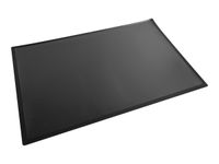 Exacompta Kreacover - Sous-main avec rabat transparent - noir