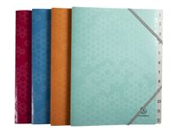 Exacompta MAÏA - Trieur 12 positions - disponible dans différentes couleurs