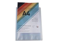 Exacompta Kreacover Chromaline - Porte vues personnalisable - 160 vues - A4 - incolore