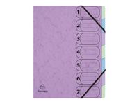 Exacompta Aquarel Harmonika - Trieur 7 positions - disponible dans différentes couleurs