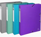 Exacompta Teksto - Boîte de classement - dos 40 mm - disponible dans différentes couleurs