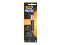 BIC Gelocity QuickDry - Pack de 2 recharges pour stylo gel - noir