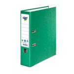 Bureau Vallée Recyclé - Classeur à levier recyclé - Dos 80 mm - A4 - pour 600 feuilles - vert