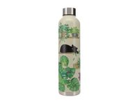 Kiub Bug Art Chat - Gourde bouteille thermique - 750 ml - plantes