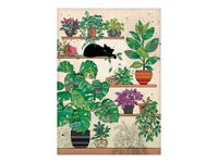 Kiub Bug Art - Carnet de notes A5 - chaton/plantes