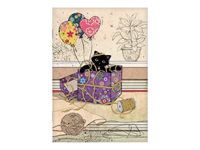 Kiub Bug Art - Carnet de notes 10 x 15 cm - chaton/cadeau