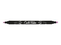 Online Calli Twin - Stylo pinceau à double embout - feutre de calligraphie - lavande