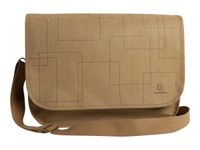 Exacompta Eterneco - Besace brun motifs géométriques