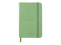Agenda Rhodiatime - 1 semaine sur 2 pages à la verticale - 10 x 15 cm - sauge - Rhodia