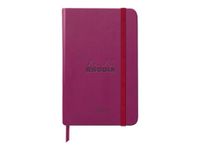 Agenda Rhodiatime - 1 semaine sur 2 pages à la verticale - 10 x 15 cm - lie de vin - Rhodia